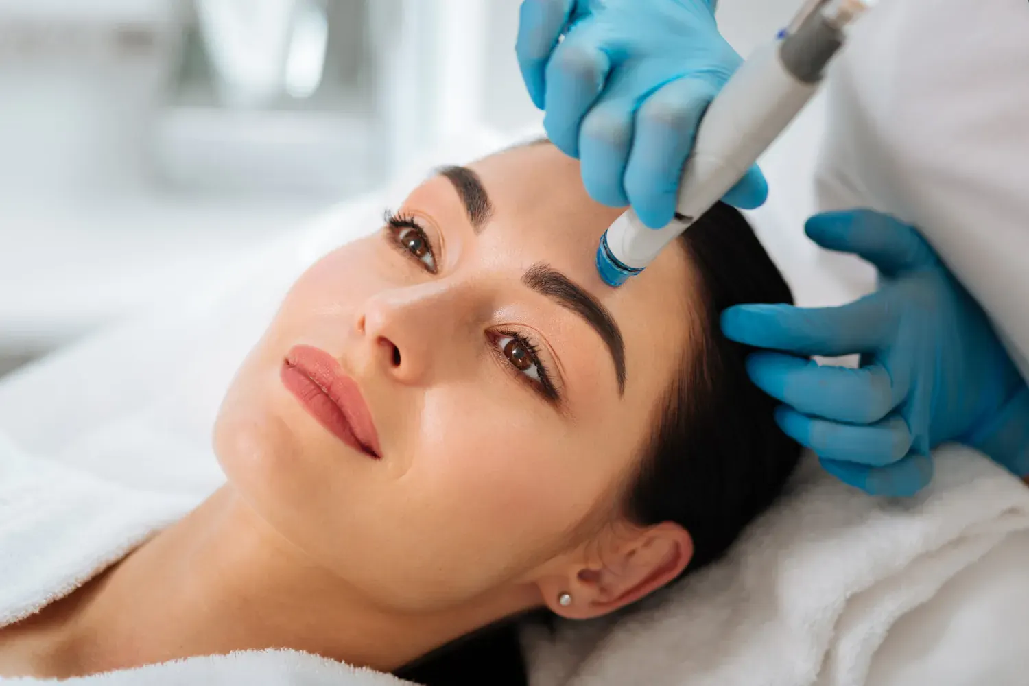 Comparison image showing different Hydrafacial tiers available in London